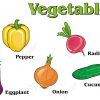 Colored Vegetables With His Name serapportantà Nom De Legume