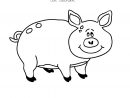 Coloriage À Imprimer : Un Cochon pour Dessin À Colorier Cochon