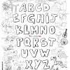Coloriage Abecedaire Avec Dessins Dessin avec Coloriage Alphabet Complet A Imprimer