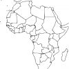 Coloriage Carte Afrique Vierge À Imprimer pour Carte Vierge À Imprimer