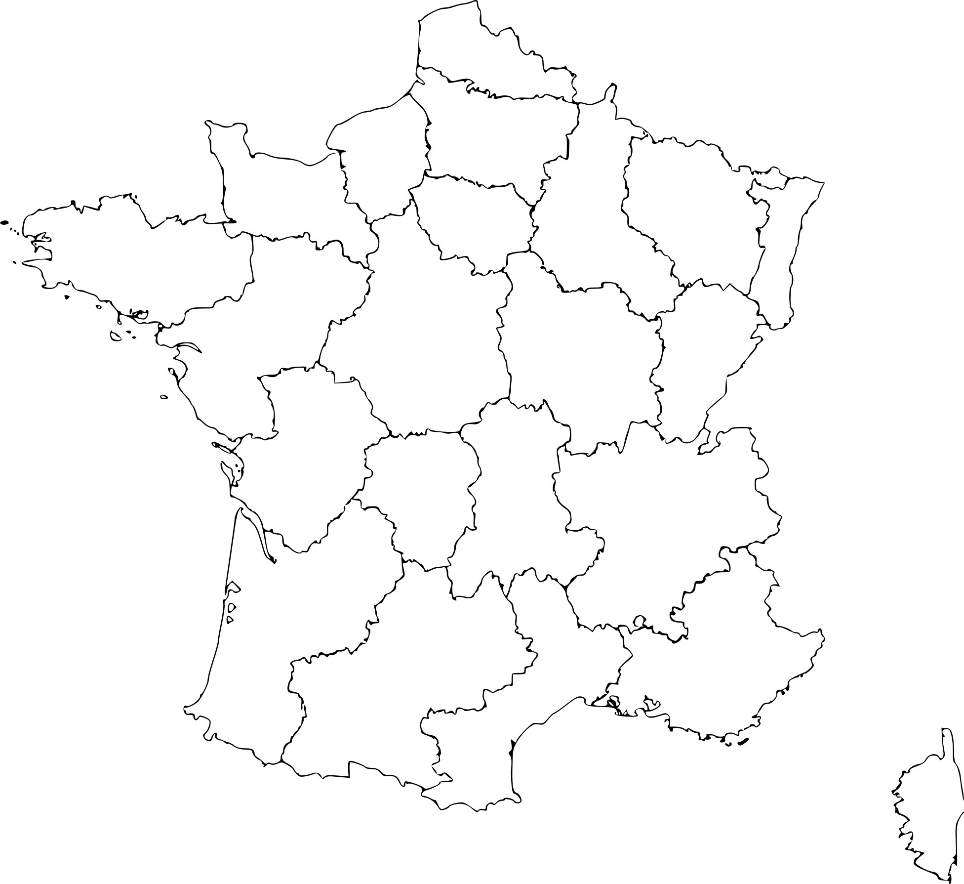 Coloriage Carte De La France À Imprimer Sur Coloriages dedans Coloriage Carte De France