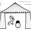 Coloriage Chapiteau Cirque | Liberate serapportantà Coloriage Cirque Maternelle