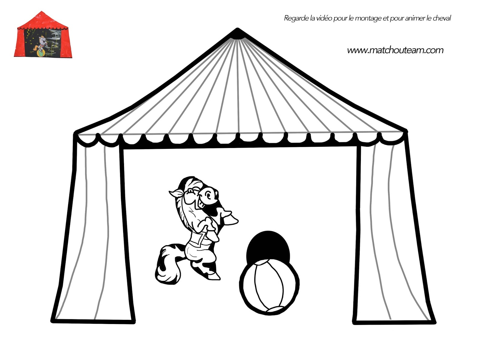 Coloriage Chapiteau Cirque | Liberate serapportantà Coloriage Cirque Maternelle 