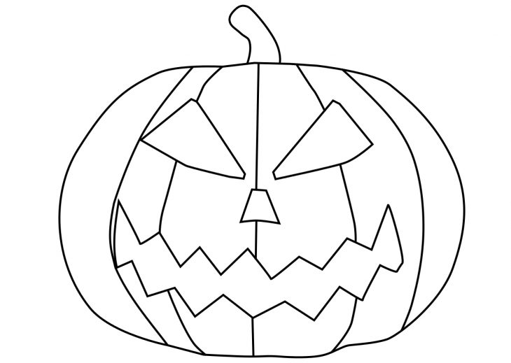 Coloriage Citrouille Gratuit À Imprimer encequiconcerne Dessin Halloween Citrouille A Imprimer Gratuit