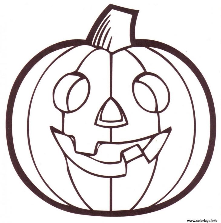 Coloriage Citrouille Halloween Dessin À Imprimer Coloriage encequiconcerne Dessin Halloween Citrouille A Imprimer Gratuit