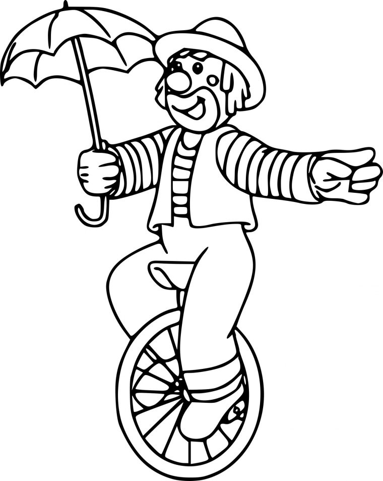 Coloriage Clown De Cirque À Imprimer Sur Coloriages avec Coloriage Clown A Imprimer