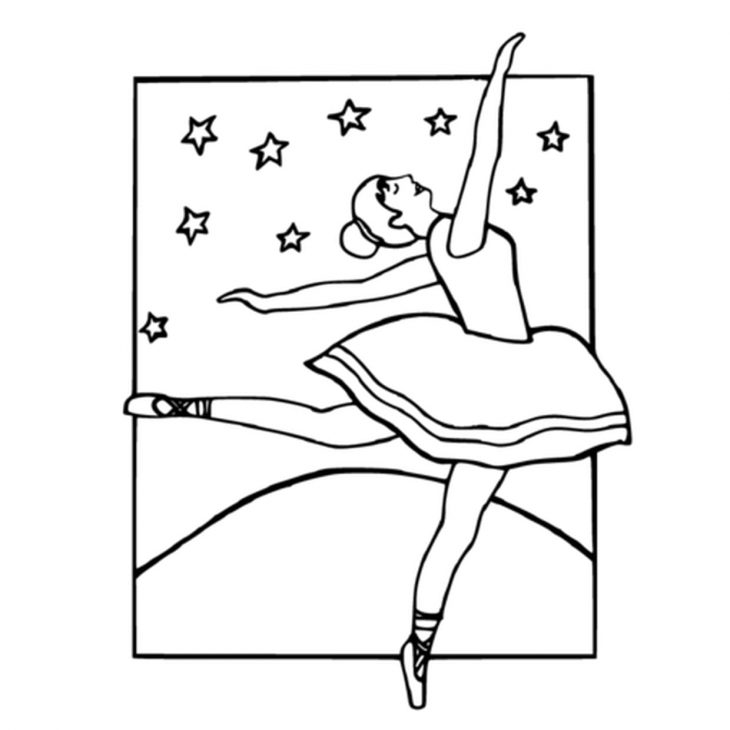 Coloriage Danse Classique En Ligne Gratuit À Imprimer destiné Dessin De Danseuse A Imprimer