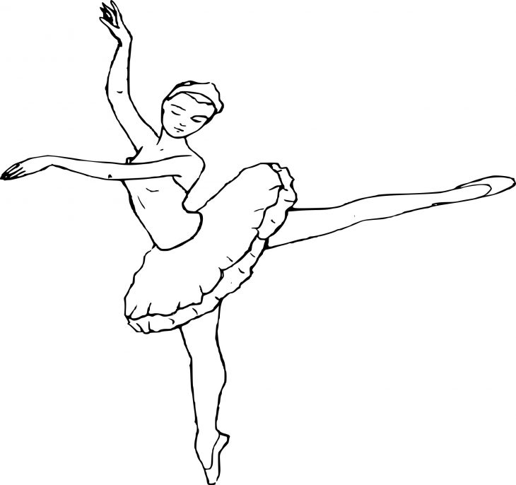 Coloriage Danseuse Avec Des Ballerines À Imprimer Sur destiné Dessin De Danseuse A Imprimer