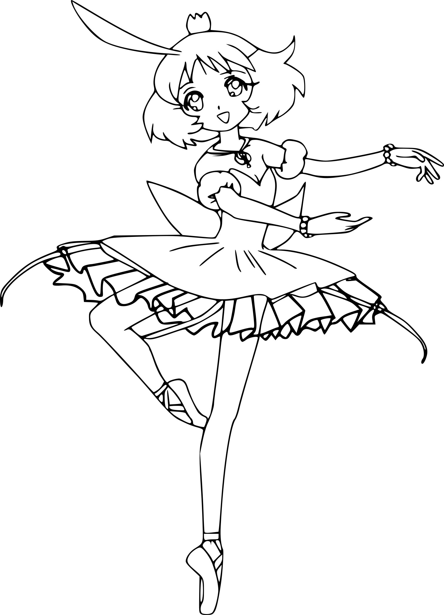 Coloriage Danseuse Tutu À Imprimer Sur Coloriages tout Dessin De Danseuse A Imprimer 