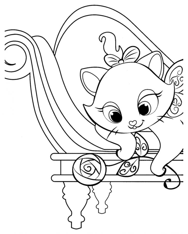 Coloriage De Les Aristochats Gratuit À Colorier – Coloriage à Dessin À Peindre À Imprimer Gratuit