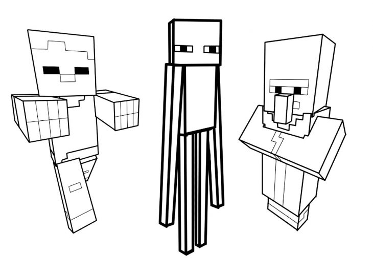 Coloriage De Minecraft À Colorier Pour Enfants – Coloriage encequiconcerne Jeux De Personnage Gratuit