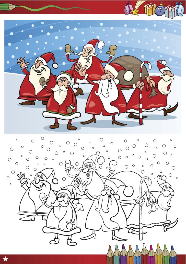 Coloriage De Noel : 20 Modeles A Imprimer – Famili.fr dedans Dessin De Noel En Couleur A Imprimer