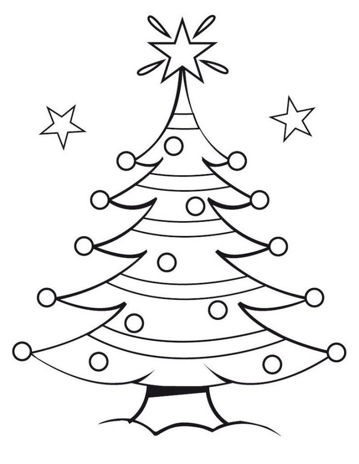 Coloriage De Noël – Pour Des Fêtes Pleines De Couleurs pour Sapin De Noel A Colorier Gratuit