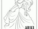 Coloriage Disney Ariel En Robe serapportantà Coloriage Princesse Sirene