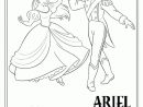 Coloriage Disney La Petite Sirène Ariel Et Eric avec Coloriage Princesse Sirene