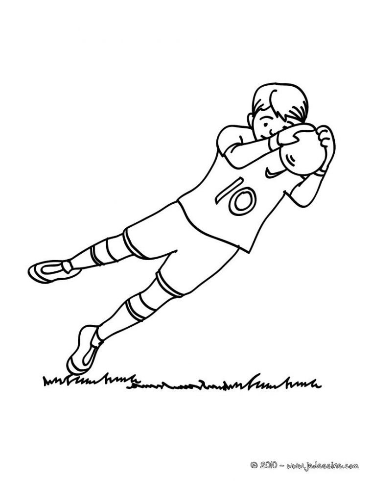 Coloriage Football – Coloriages – Coloriage À Imprimer intérieur Coloriage De Foot En Ligne