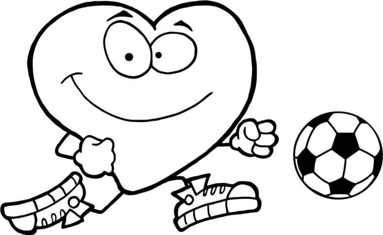 Coloriage Football. Impression En Ligne Pour Garçons, 80 Images tout Coloriage De Foot En Ligne