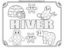 Coloriage Hiver | Coloriage Hiver, Bricolage Hiver avec Coloriage Hiver Maternelle