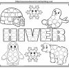 Coloriage Hiver | Coloriage Hiver, Bricolage Hiver encequiconcerne Activité Maternelle Hiver
