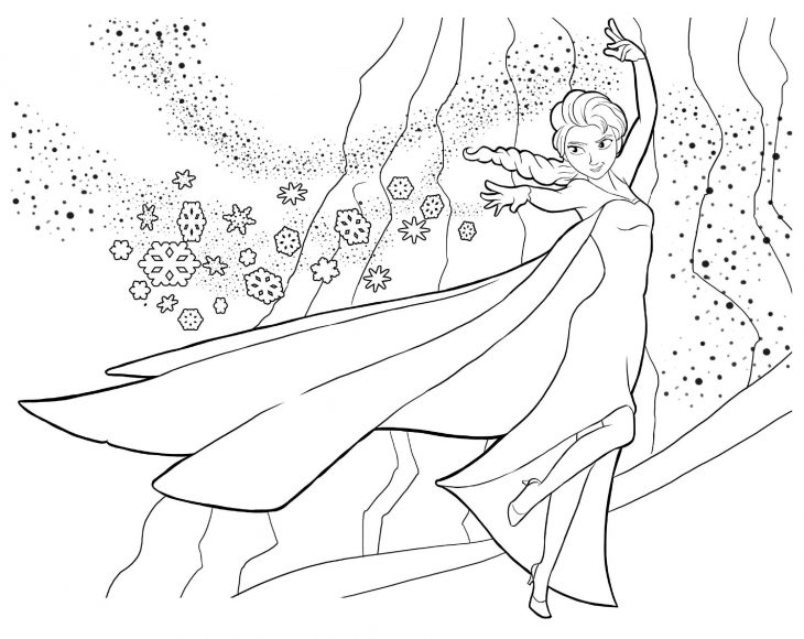 Coloriage La Reine Des Neiges (Si Si Avouez, Vous Êtes Fans pour Reine Des Neiges Dessin À Colorier