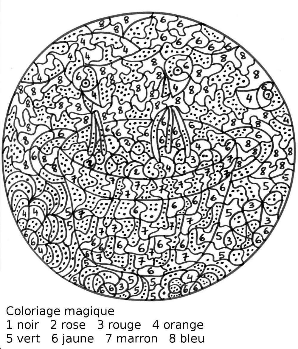 Coloriage Magique #32 (Éducatifs) – Coloriages À Imprimer encequiconcerne Coloriage Magique Pour Enfant 