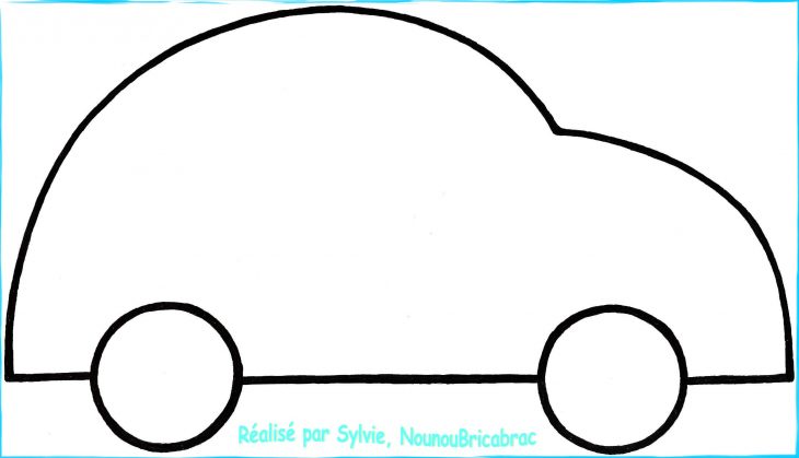 Coloriage Magique Auto avec Dessiner Une Voiture Facile