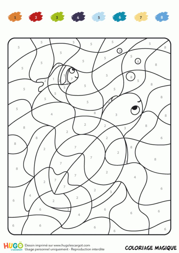 Coloriage Magique Ce1, Une Jolie Tortue avec Coloriage Codé Ce1