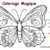 Coloriage Magique : Un Papillon dedans Coloriage Numéroté Maternelle