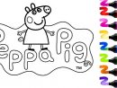 Coloriage Peppa Pig! Coloriage Magique!dessin Facile Peppa encequiconcerne Dessin À Colorier Cochon