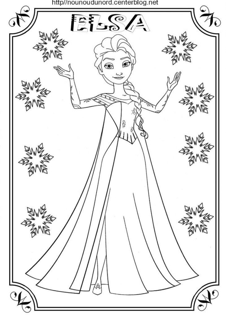 Coloriage Reine Des Neiges concernant Reine Des Neiges Dessin À Colorier