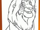 Coloriage Simba Le Nouveau Roi De La Jungle dedans Photo De Lion A Imprimer En Couleur