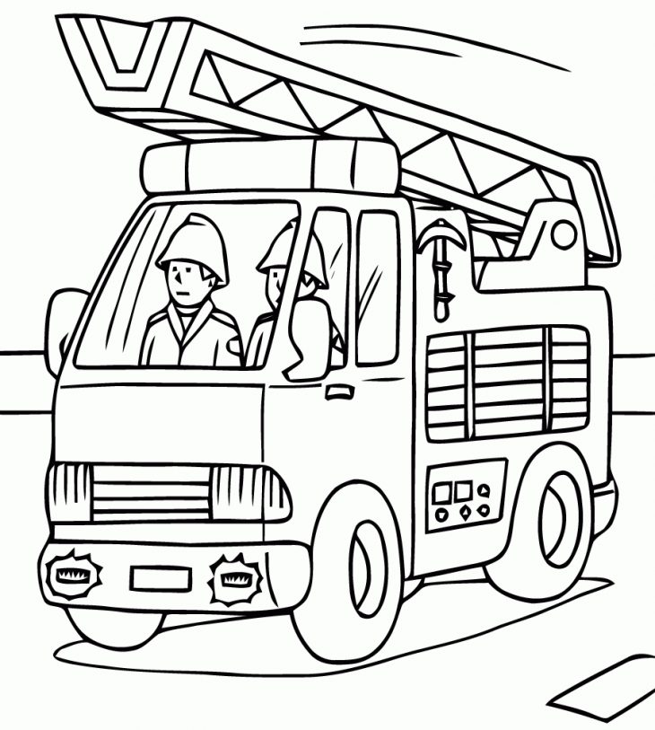 Coloriage Sur Laguerche | Coloriage Camion, Coloriage dedans Coloriage Camion De Pompier Gratuit À Imprimer