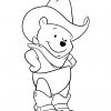 Coloriage Winnie De Pooh Ourson En Mode Cowboy Dessin destiné Coloriage De Mode À Imprimer