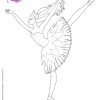 Coloriage204: Coloriage Danseuse Étoile intérieur Dessin De Danseuse A Imprimer