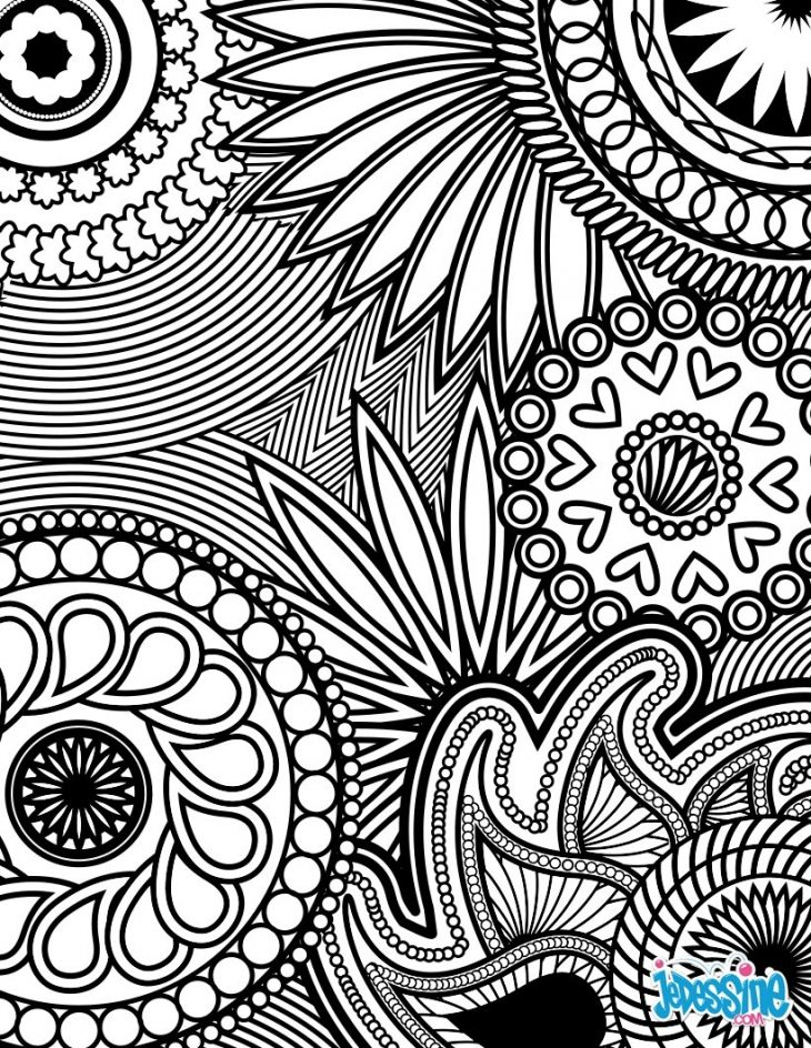 Coloriages Coloriage Adulte En Ligne – Fr.hellokids pour Coloriage En Ligne Difficile