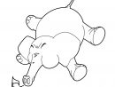 Coloriages Éléphant Qui Barrit - Fr.hellokids intérieur Barrissement Elephant
