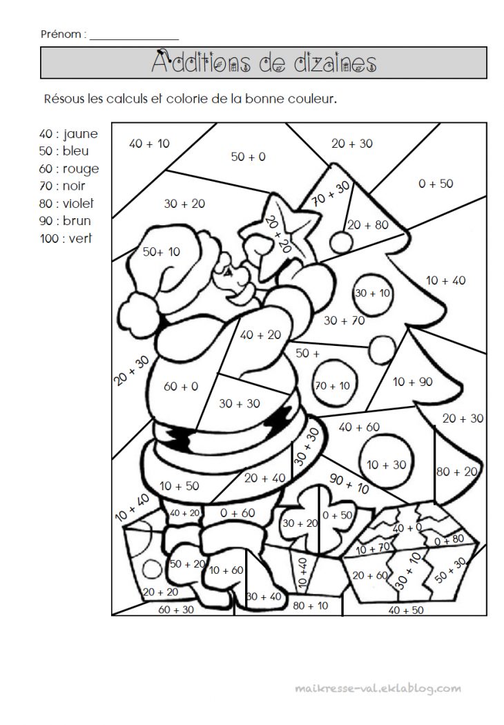 Coloriages Magiques – Dans La Classe De Maikresse Val dedans Coloriage Codé Noel