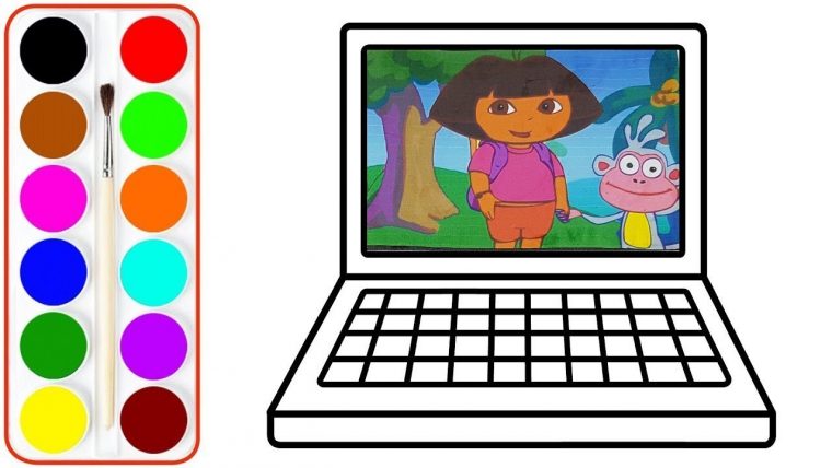 Colorier Et Dessiner Un Ordinateur Dora L'exploratrice Vidéo Éducative & Planète Coloriage serapportantà Dessin À Colorier Sur L Ordinateur Colorier Et Dessiner Un Ordinateur Dora L'exploratrice Vidéo Éducative & Planète Coloriage serapportantà Dessin À Colorier Sur L Ordinateur
