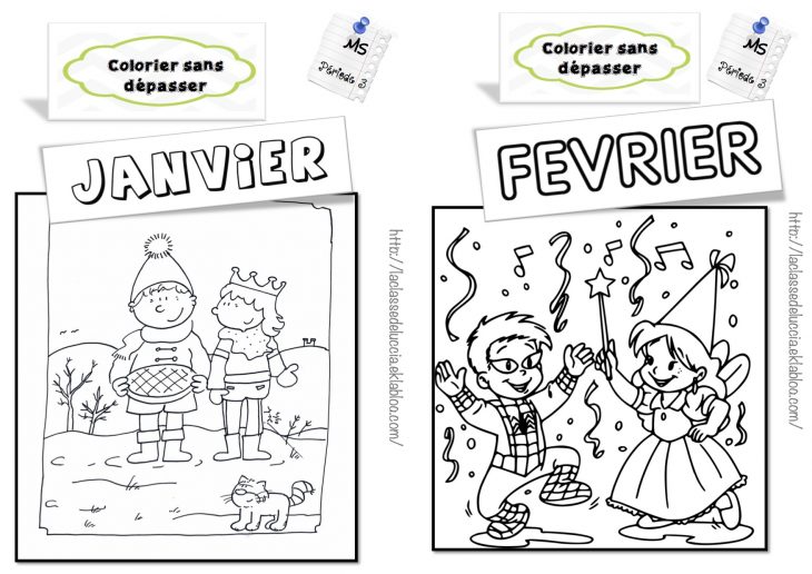 Colorier Sans Dépasser Ms – La Classe De Luccia ! concernant Coloriage Classe Maternelle