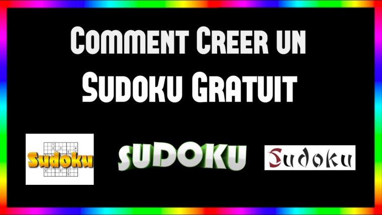 Comment Creer Un Sudoku Gratuit avec Sudoku Gratuit En Ligne Facile