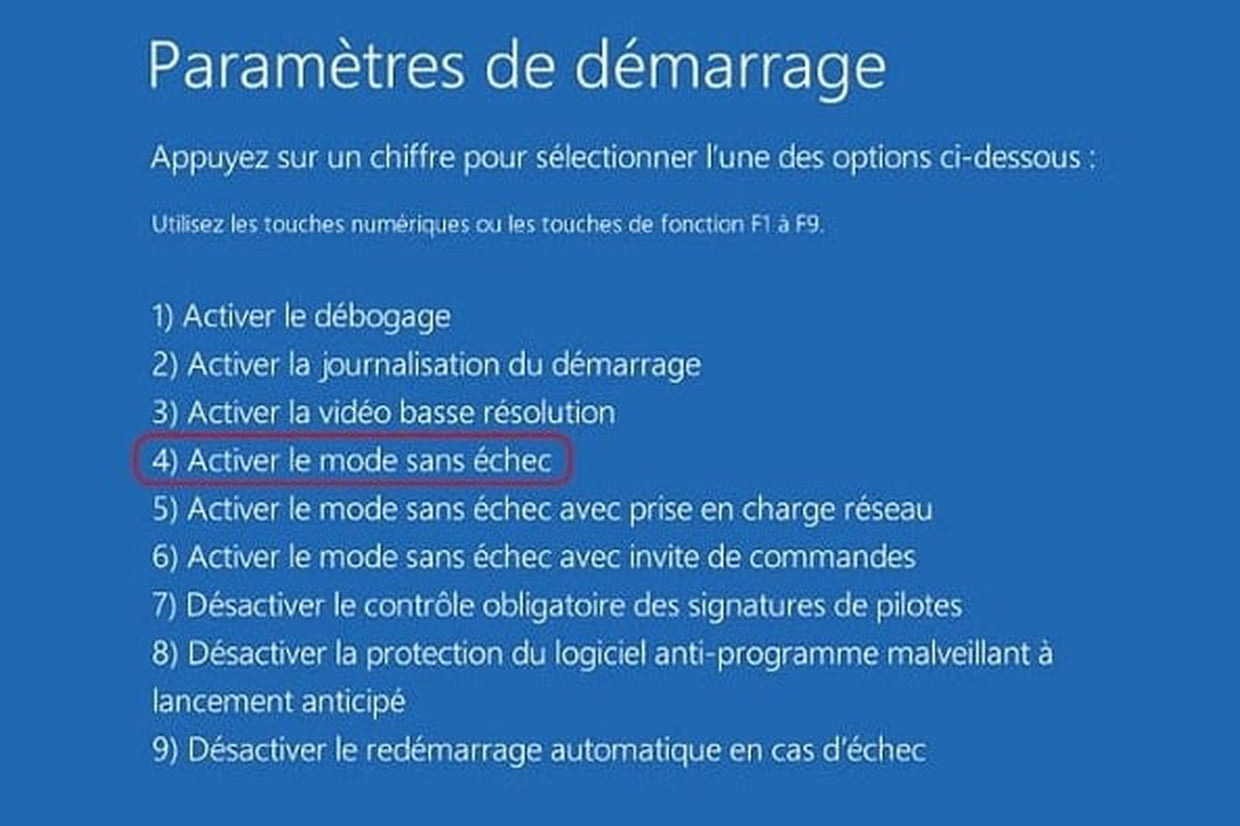 Comment Démarrer Windows En Mode Sans Échec encequiconcerne Ordi Mots 