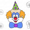 Comment Dessiner La Tête Du Clown Au Crayon Progressivement ? tout Dessin De Clown En Couleur