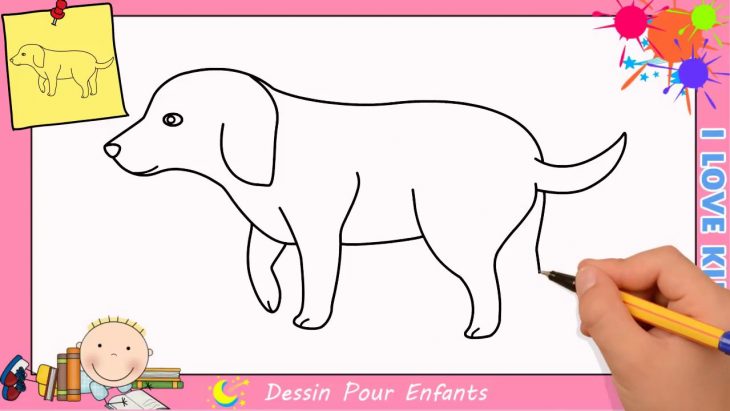 Comment Dessiner Un Chien Facilement Etape Par Etape Pour Enfants 13 pour Apprendre A Dessiner Des Animaux Facilement Et Gratuitement