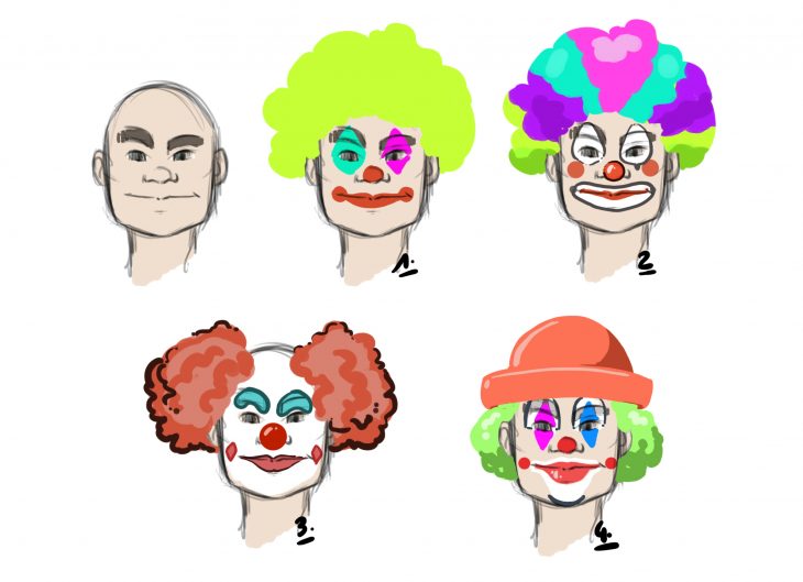 Comment Dessiner Un Clown – Dessindigo destiné Dessin De Clown En Couleur