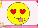 Comment Dessiner Un Emoji Kawaii &amp; Facile Pour Enfants - Dessin Kawaii 3 tout Dessin Facile Pour Fille