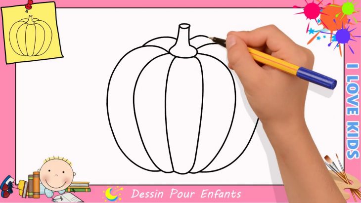 Comment Dessiner Une Citrouille Facilement Etape Par Etape – Haloween 2017 pour Apprendre À Dessiner Halloween