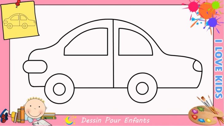 Comment Dessiner Une Voiture Facilement Etape Par Etape Pour Enfants 6 encequiconcerne Dessiner Une Voiture Facile