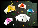 Comment Faire Un Pliage Chien Origami Facile Pour Les Petits pour Activité Manuelle Animaux