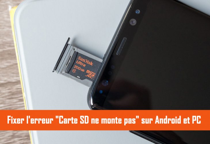 Comment Réparer L'erreur "carte Sd Ne Monte Pas" Sur Android dedans Lire Carte Memoire Sur Pc