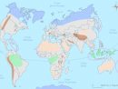 Compléter La Carte Des Espaces À Fortes Contraintes - 6E pour Carte Du Monde À Compléter En Ligne